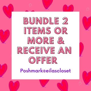 Bundle 2  items or more  to receive an offer